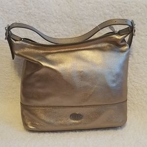 Fossil Metallic Handbag NWOT